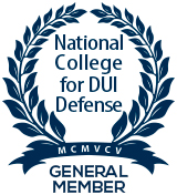 National College for DUI defense